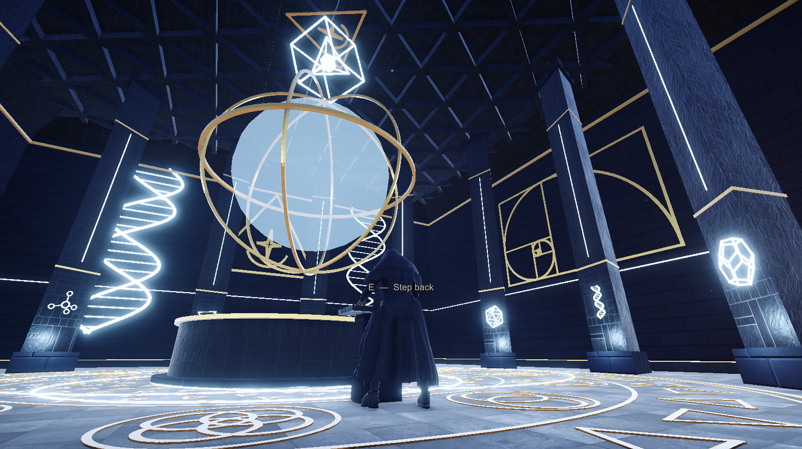 The Wright at the Forge console in the Forge Chamber